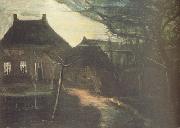 Vincent Van Gogh The Parsonage at Nuenen by Moonlight (nn04) china oil painting artist